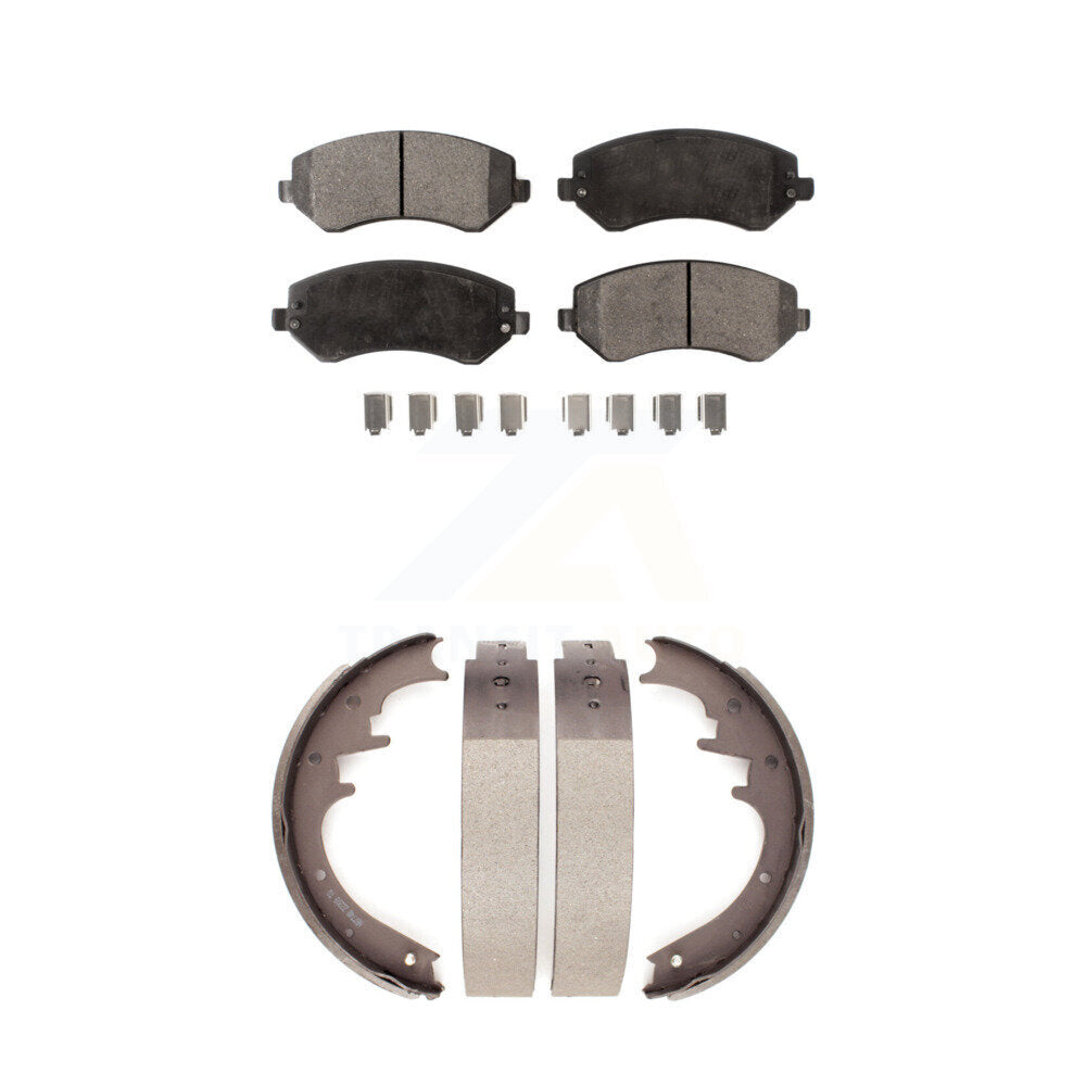 Transit Auto KFN-100163 Disc Brake Pad for 2002 Jeep Liberty - Front and Rear