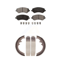Transit Auto KFN-100163 Disc Brake Pad for 2002 Jeep Liberty - Front and Rear