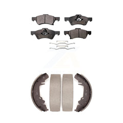 Transit Auto KFN-100164 Disc Brake Pad for 2001-2007 Chrysler Town & Country, Dodge Caravan and More - Front and Rear