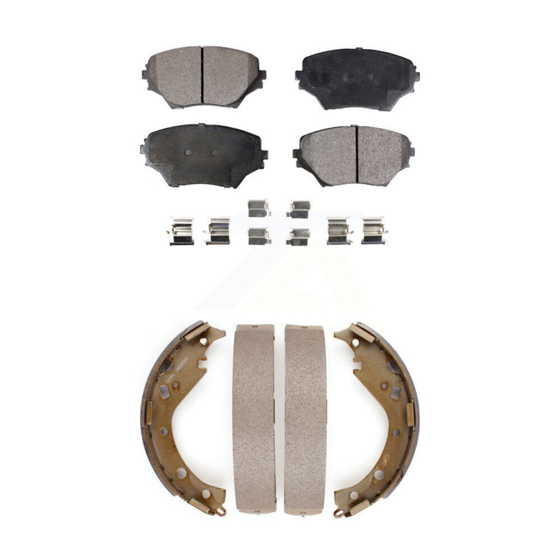 Transit Auto KFN-100167 Disc Brake Pad for 2003-2005 Toyota RAV4 - Front and Rear