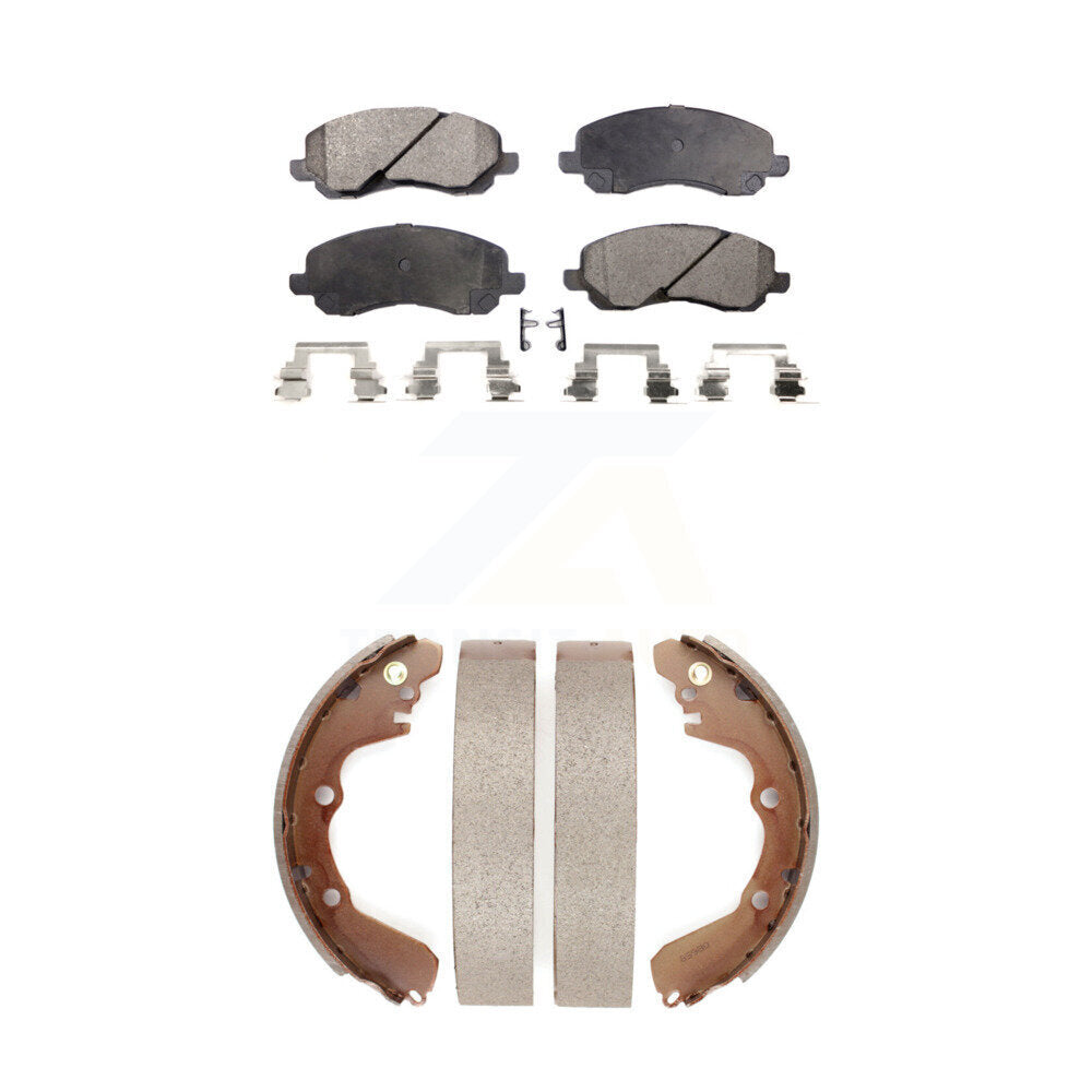 Transit Auto KFN-100171 Disc Brake Pad for 2001-2005 Mitsubishi Eclipse, Mitsubishi Galant and More - Front and Rear