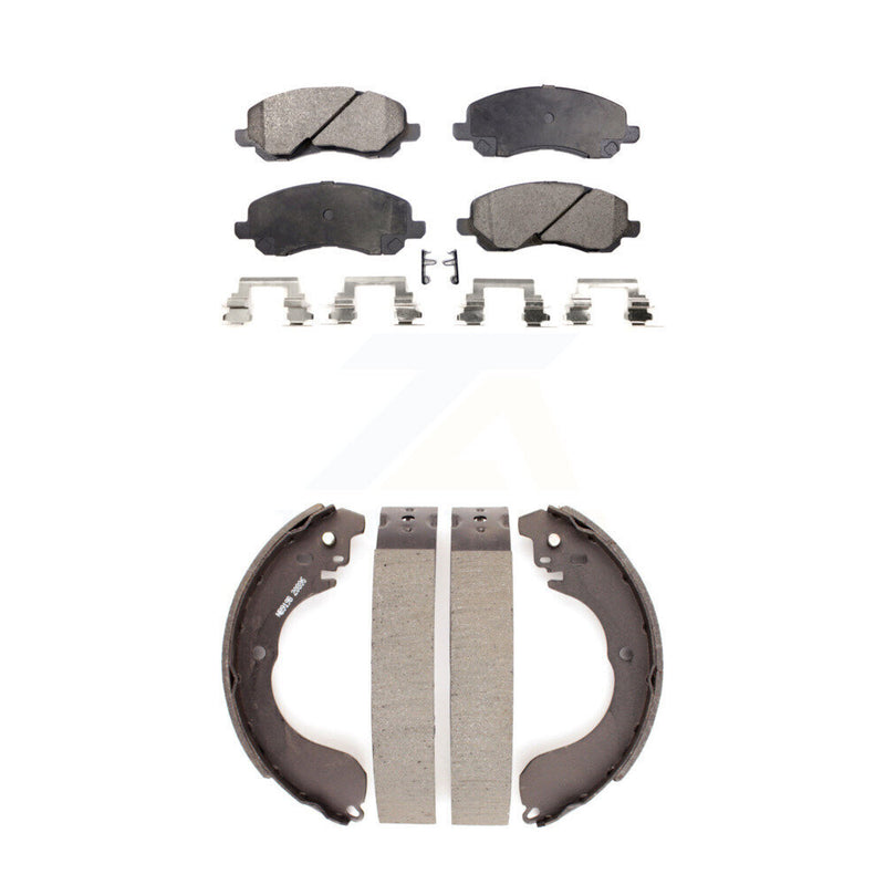Transit Auto KFN-100173 Disc Brake Pad for 2007-2017 Jeep Compass, Dodge Caliber and More - Front and Rear