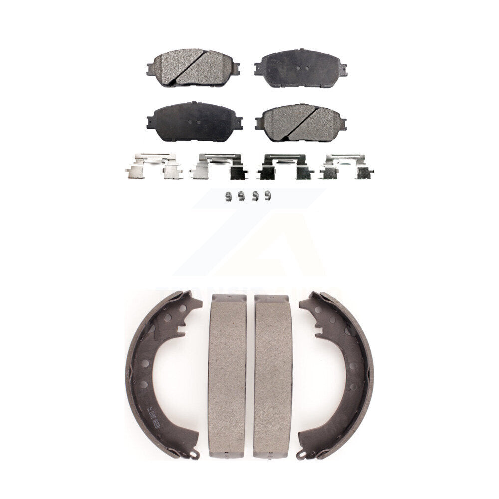 Transit Auto KFN-100179 Disc Brake Pad for 2005-2006 Toyota Camry - Front and Rear