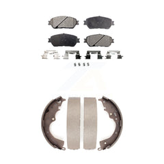 Transit Auto KFN-100180 Disc Brake Pad for 2004-2010 Toyota Sienna - Front and Rear
