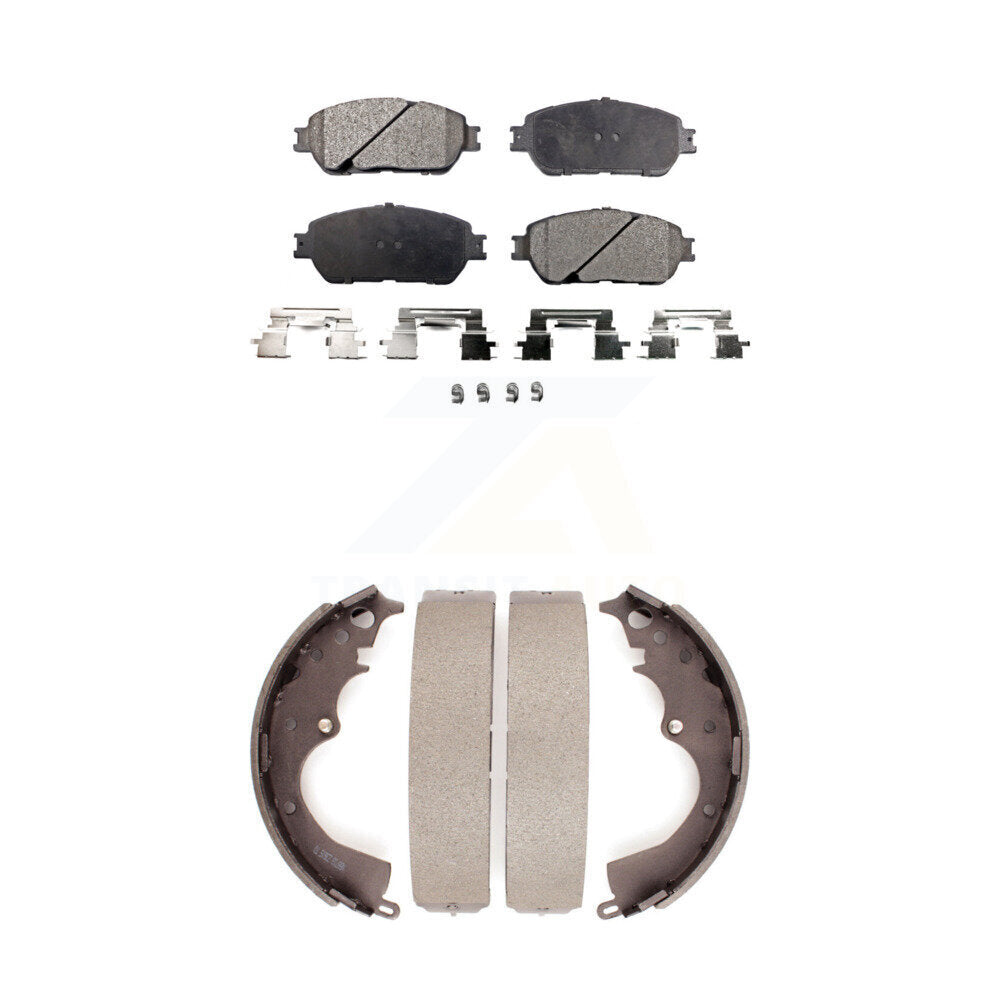 Transit Auto KFN-100181 Disc Brake Pad for 2005-2015 Toyota Tacoma - Front and Rear