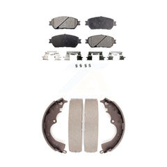 Transit Auto KFN-100181 Disc Brake Pad for 2005-2015 Toyota Tacoma - Front and Rear