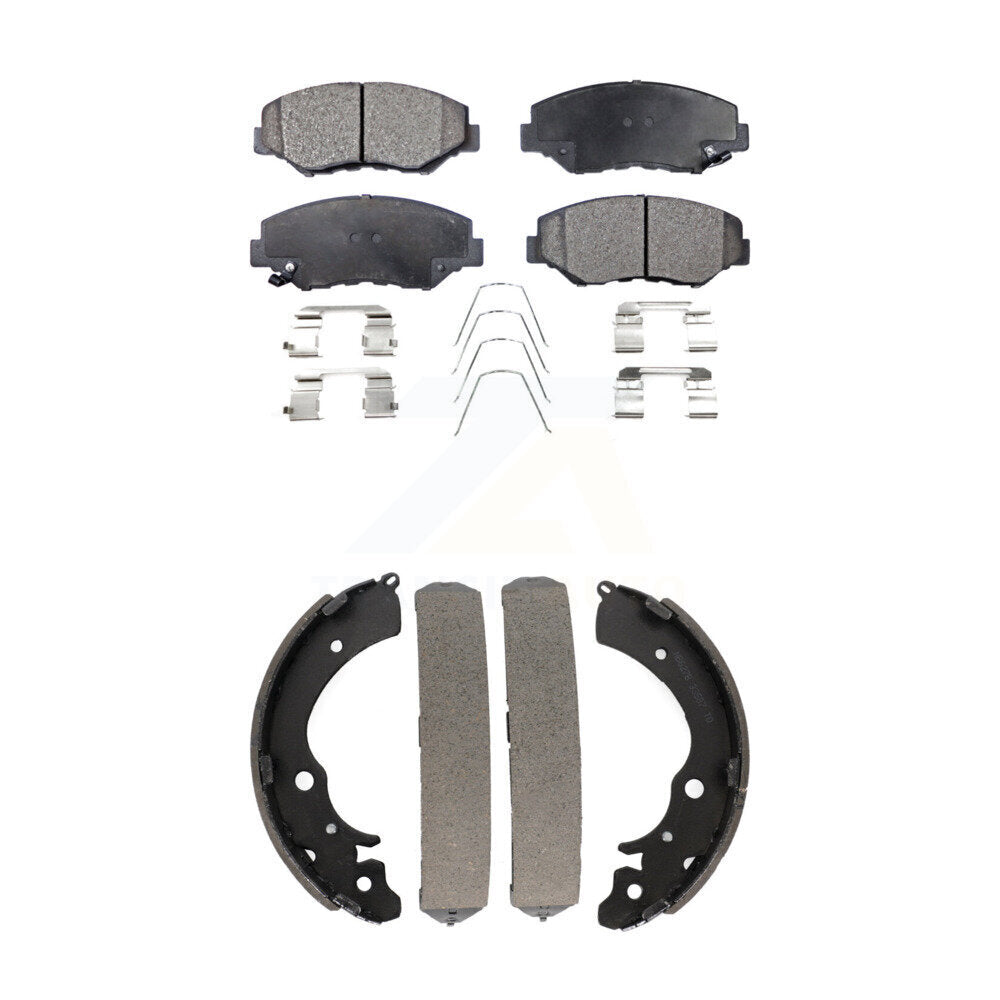 Transit Auto KFN-100185 Disc Brake Pad for 2003-2014 Honda Fit, Honda Accord - Front and Rear