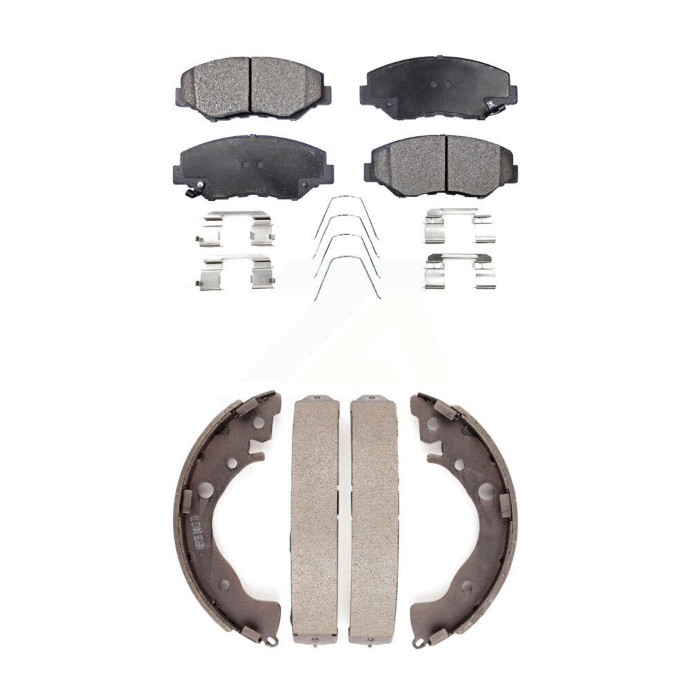 Transit Auto KFN-100186 Disc Brake Pad for 2013-2015 Honda Civic - Front and Rear