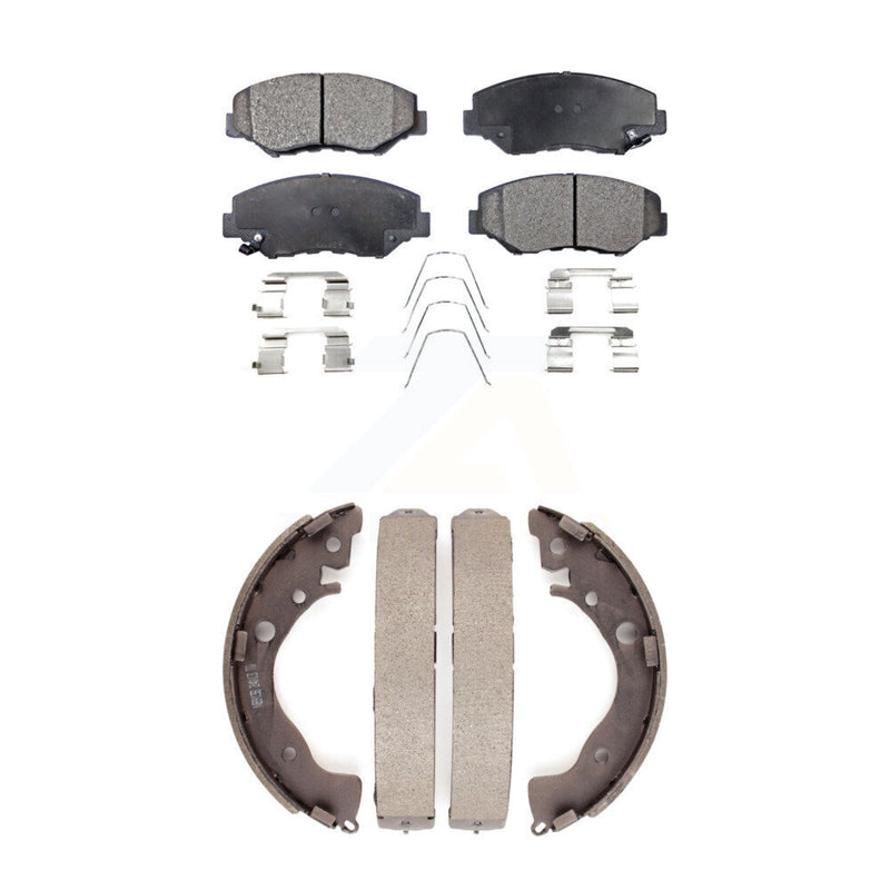 Transit Auto KFN-100186 Disc Brake Pad for 2013-2015 Honda Civic - Front and Rear