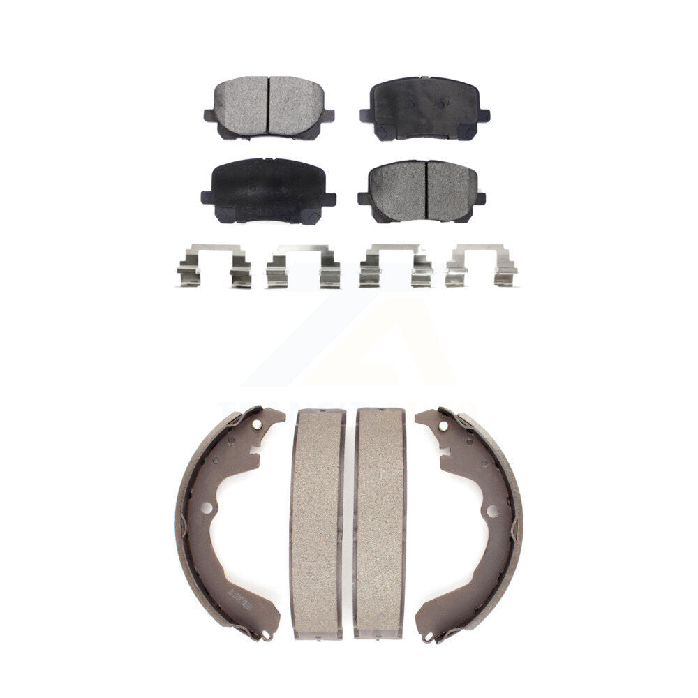 Transit Auto KFN-100188 Disc Brake Pad for 2003-2008 Pontiac Vibe, Toyota Matrix - Front and Rear