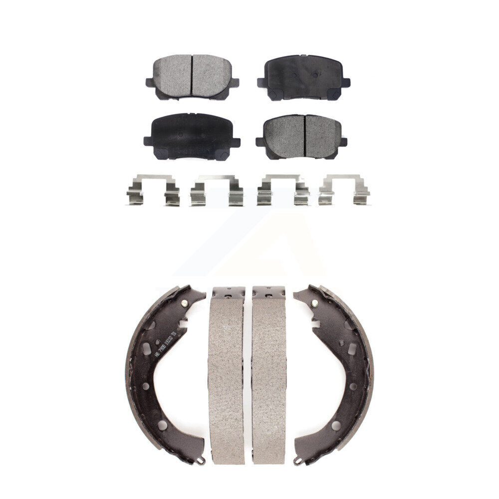 Transit Auto KFN-100189 Disc Brake Pad for 2003-2006 Pontiac Vibe, Toyota Matrix - Front and Rear