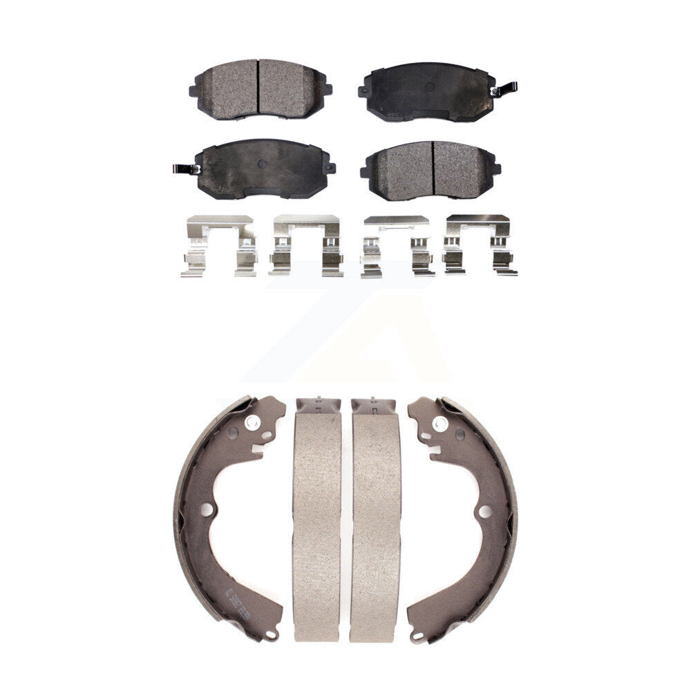 Transit Auto KFN-100193 Disc Brake Pad for 2002-2008 Subaru Forester, Subaru Impreza, Subaru Outback - Front and Rear