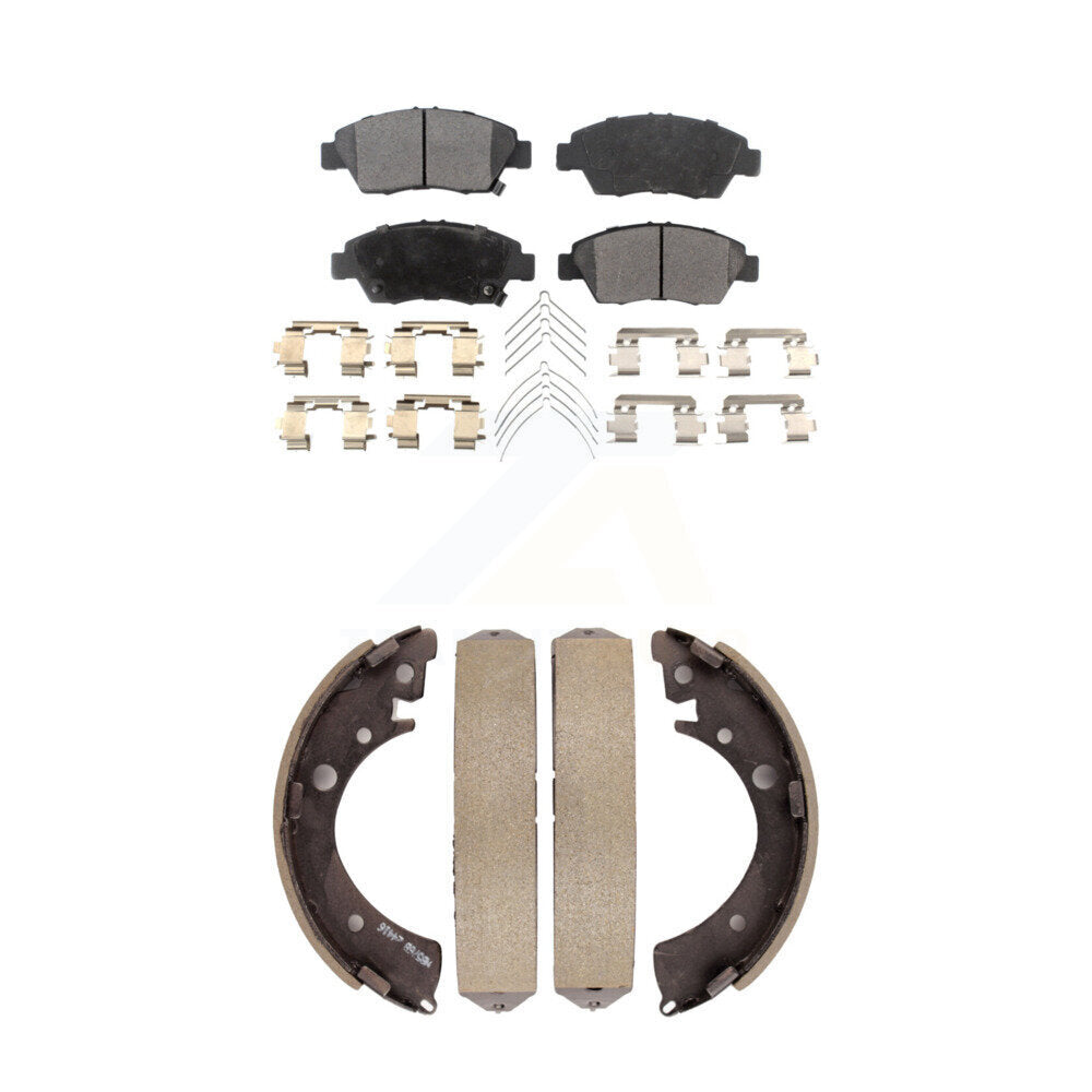 Transit Auto KFN-100196 Disc Brake Pad for 2004-2008 Honda Fit, Honda Civic - Front and Rear