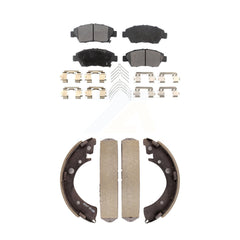 Transit Auto KFN-100196 Disc Brake Pad for 2004-2008 Honda Fit, Honda Civic - Front and Rear