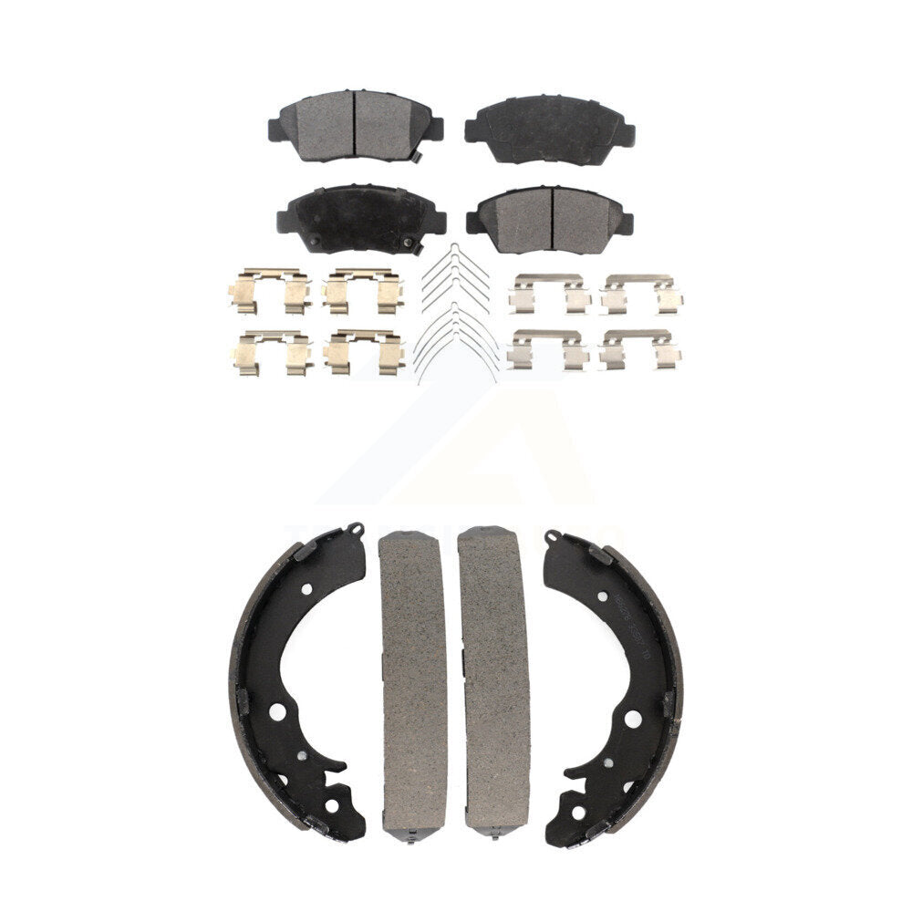 Transit Auto KFN-100197 Disc Brake Pad for 2003-2015 Honda Civic - Front and Rear