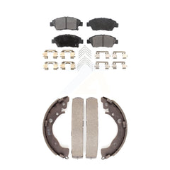 Transit Auto KFN-100198 Disc Brake Pad for 2009-2020 Honda Fit, Honda Civic - Front and Rear
