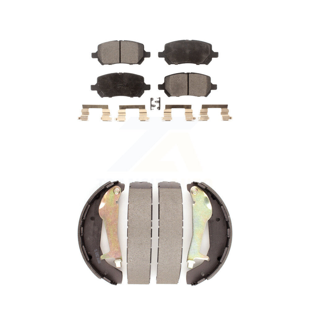 Transit Auto KFN-100200 Disc Brake Pad for 2009-2010 Chevrolet Cobalt, Pontiac G5 - Front and Rear