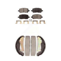 Transit Auto KFN-100200 Disc Brake Pad for 2009-2010 Chevrolet Cobalt, Pontiac G5 - Front and Rear