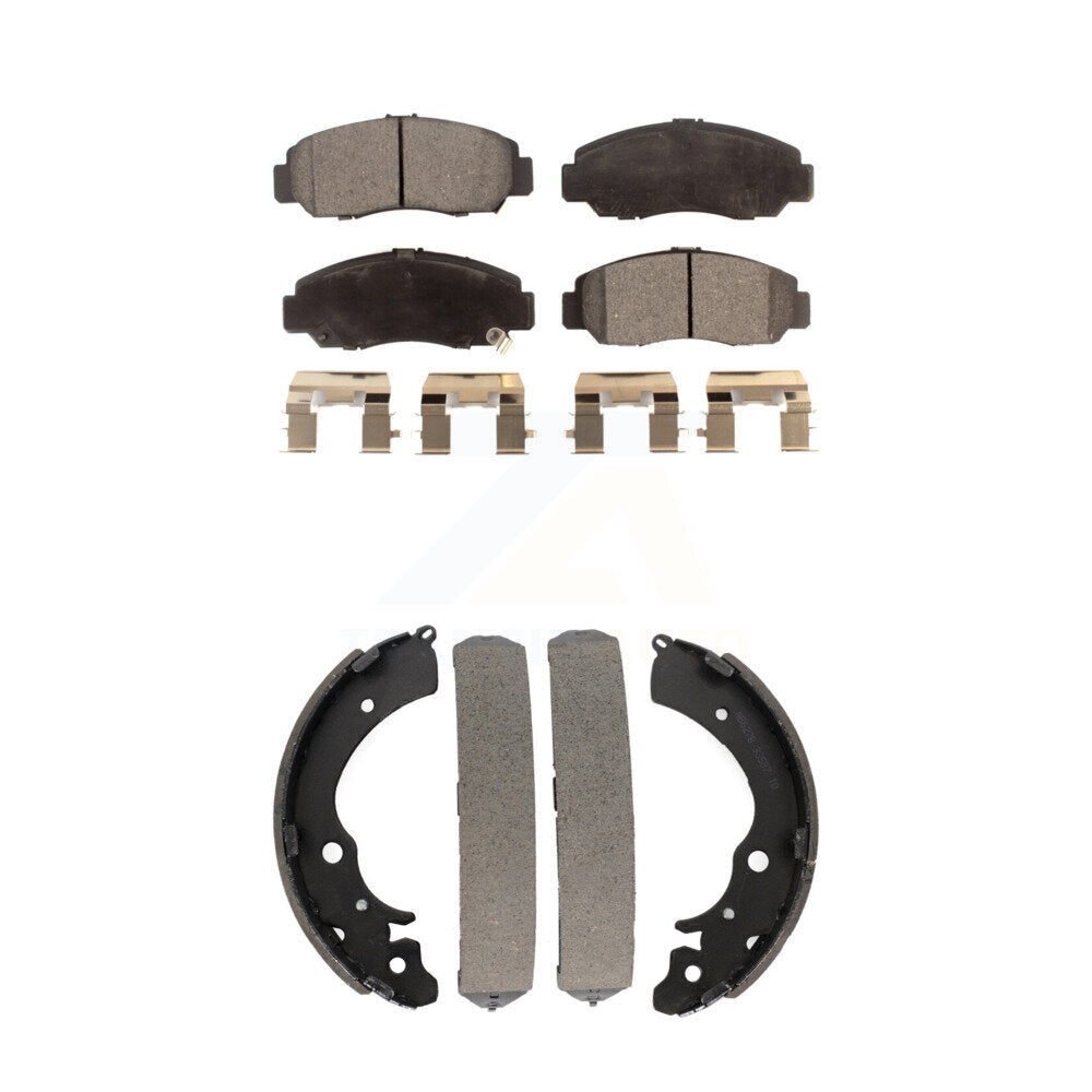 Transit Auto KFN-100201 Disc Brake Pad for 2003-2010 Honda Civic, Honda Accord - Front and Rear