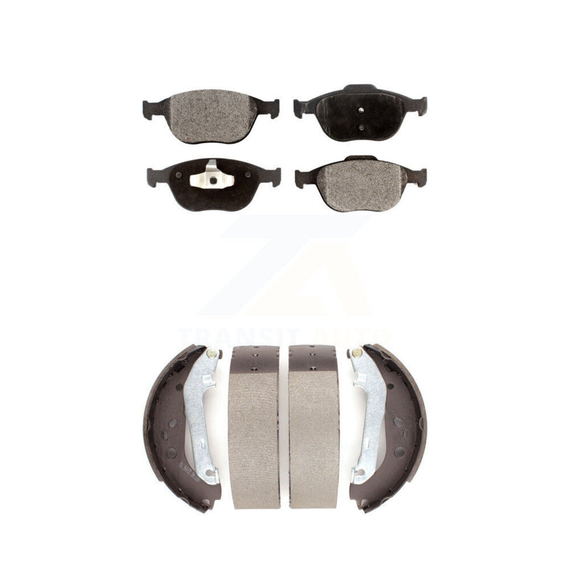 Transit Auto KFN-100204 Disc Brake Pad for 2010-2013 Ford Transit Connect - Front and Rear
