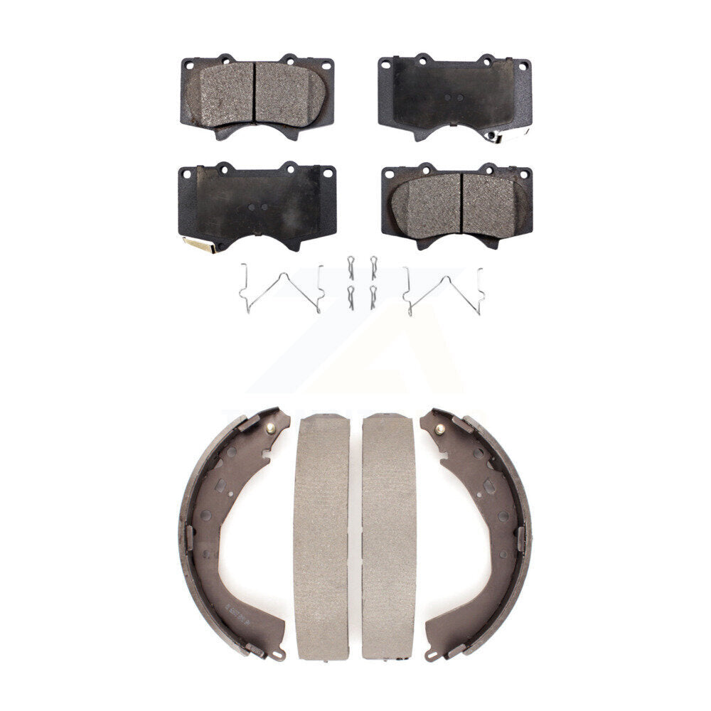 Transit Auto KFN-100206 Disc Brake Pad for 2003-2006 Toyota Tundra - Front and Rear