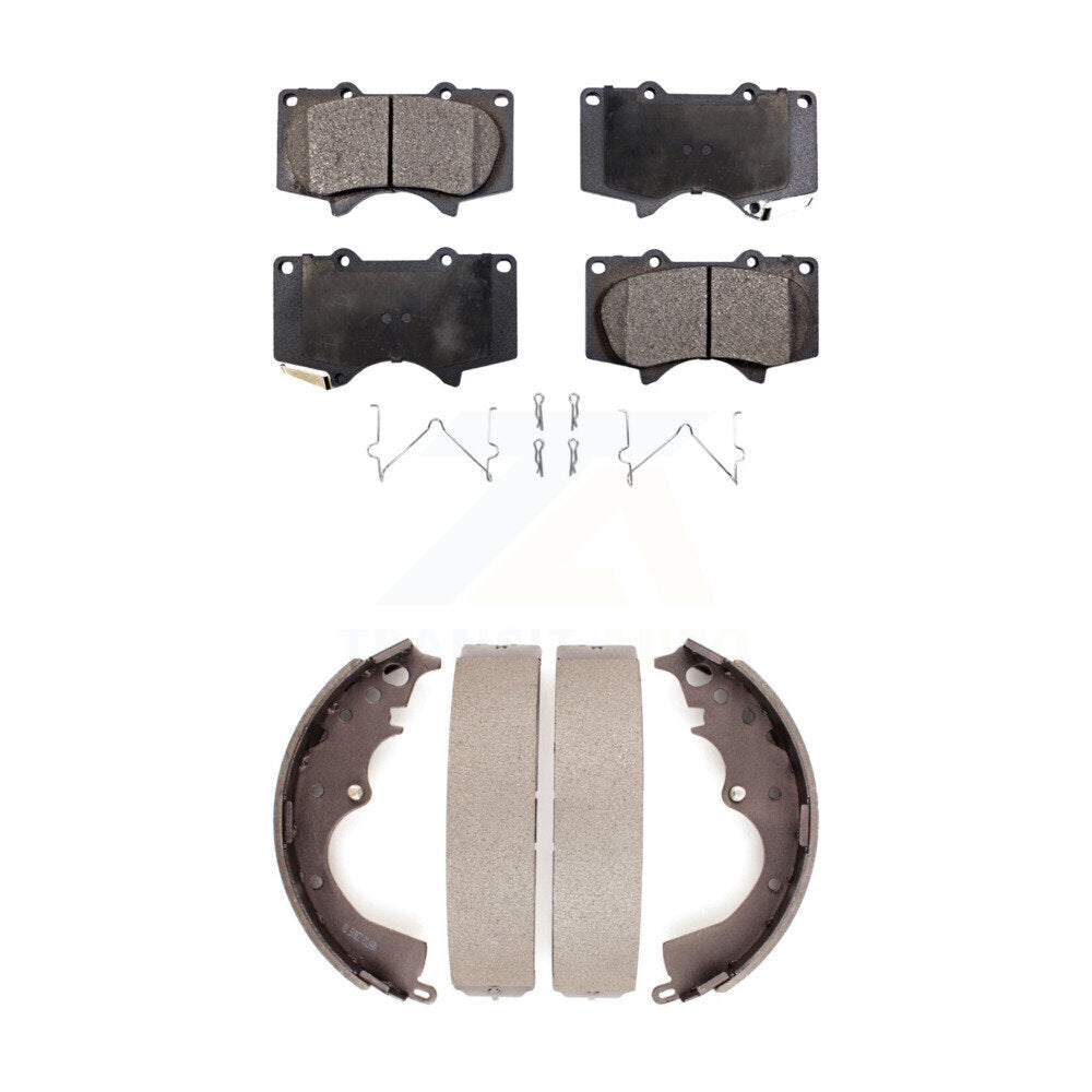 Transit Auto KFN-100207 Disc Brake Pad for 2005-2023 Toyota Tacoma - Front and Rear