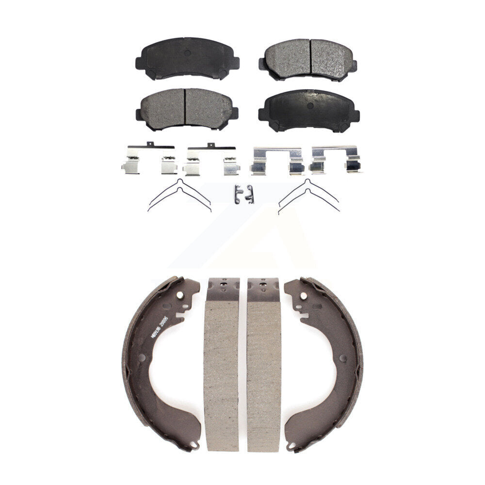 Transit Auto KFN-100211 Disc Brake Pad for 2007-2012 Nissan Sentra - Front and Rear