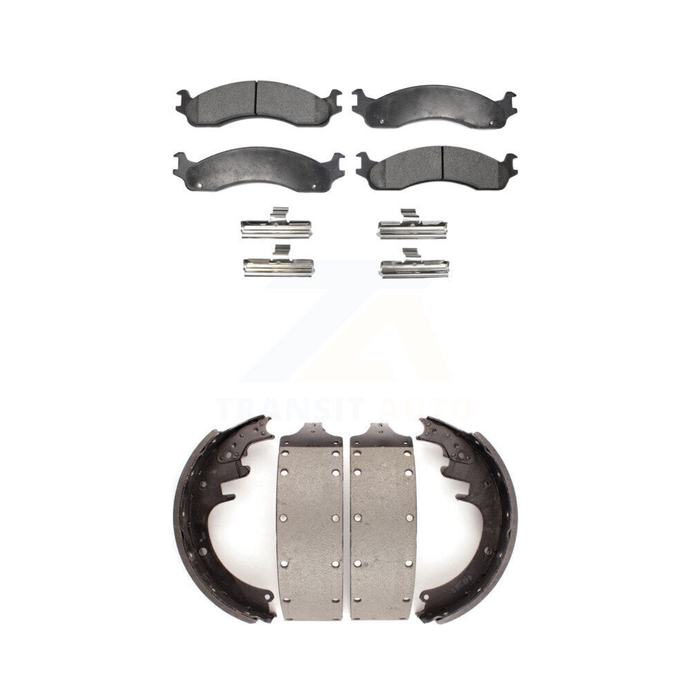 Transit Auto KFN-100217 Disc Brake Pad for 1999 Dodge Ram 3500 Van - Front and Rear