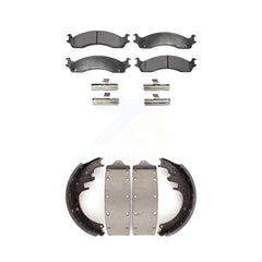 Transit Auto KFN-100217 Disc Brake Pad for 1999 Dodge Ram 3500 Van - Front and Rear