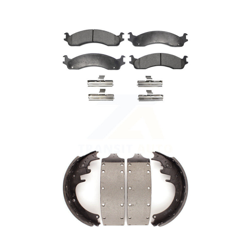 Transit Auto KFN-100217 Disc Brake Pad for 1999 Dodge Ram 3500 Van - Front and Rear