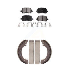 Transit Auto KFN-100218 Disc Brake Pad for 2002 Toyota Corolla - Front and Rear