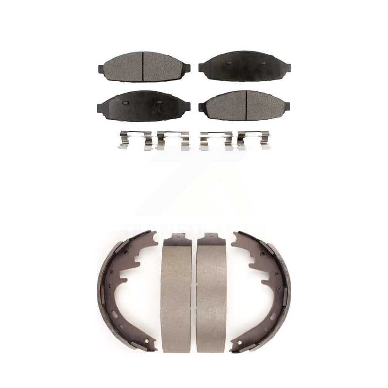 Transit Auto KFN-100222 Disc Brake Pad for 2003-2005 Lincoln Town Car - Front and Rear
