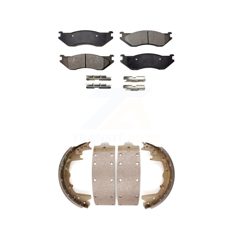 Transit Auto KFN-100223 Disc Brake Pad for 2003 Dodge Ram 1500 Van - Front and Rear