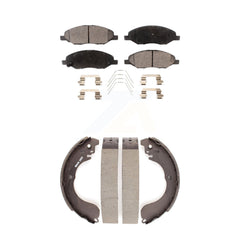 Transit Auto KFN-100224 Disc Brake Pad for 2008 Nissan Versa - Front and Rear