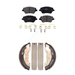 Transit Auto KFN-100225 Disc Brake Pad for 2014-2019 Ford Fiesta - Front and Rear