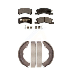 Transit Auto KFN-100226 Disc Brake Pad for 2017-2023 Mitsubishi Mirage, Mitsubishi Mirage G4 - Front and Rear
