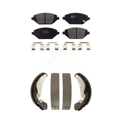Transit Auto KFN-100227 Disc Brake Pad for 2016-2021 Chevrolet Spark - Front and Rear