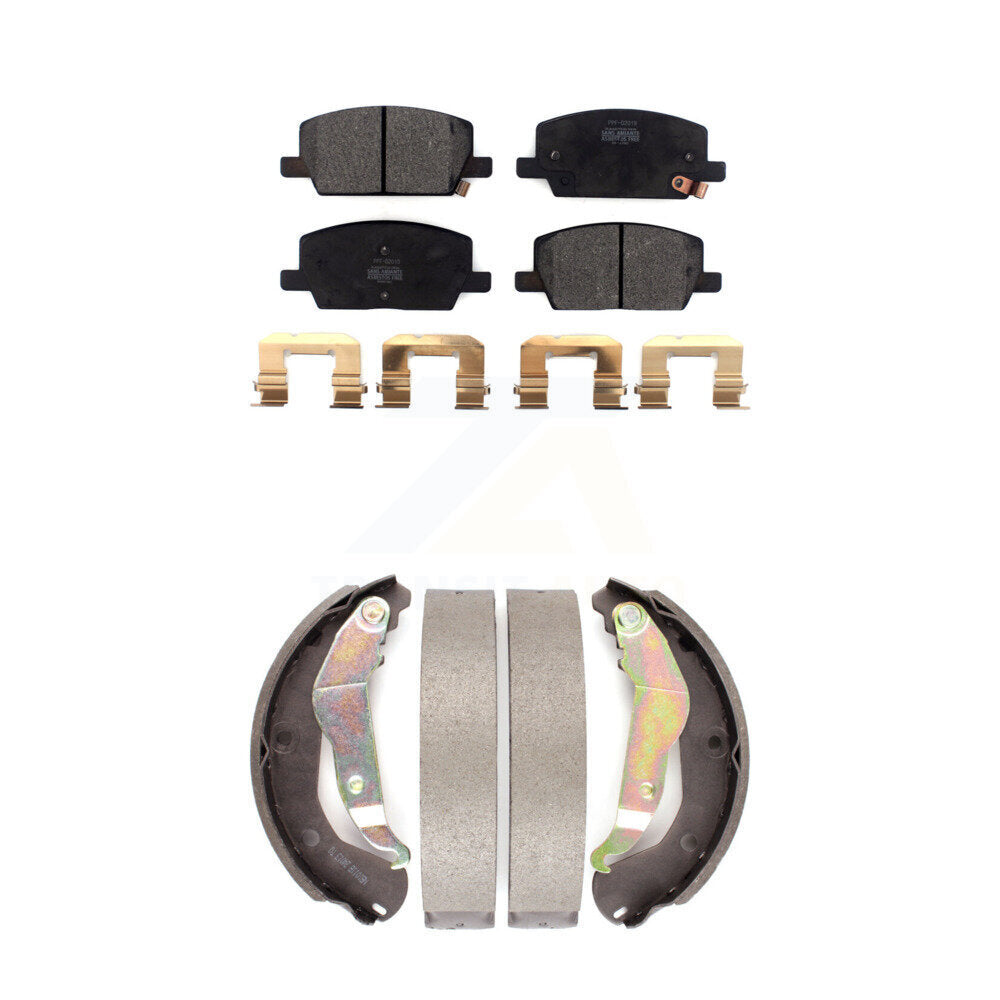 Transit Auto KFN-100228 Disc Brake Pad for 2018-2022 Chevrolet Trax - Front and Rear