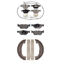 Transit Auto KFN-100485 Disc Brake Pad for 2007-2013 BMW 328i, BMW 323i - Front and Rear