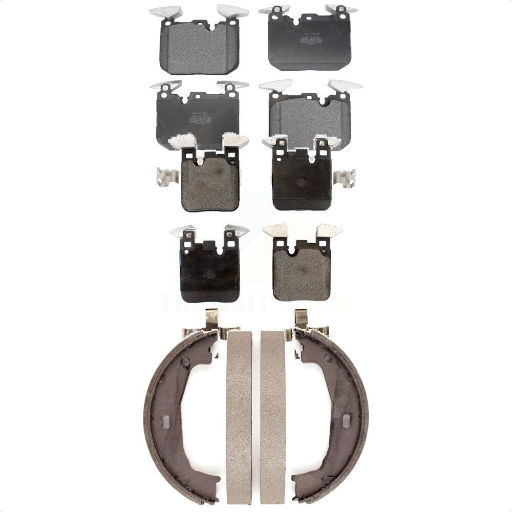 Transit Auto KFN-100487 Disc Brake Pad for 2014-2021 BMW M240i, BMW M240i xDrive and More - Front and Rear