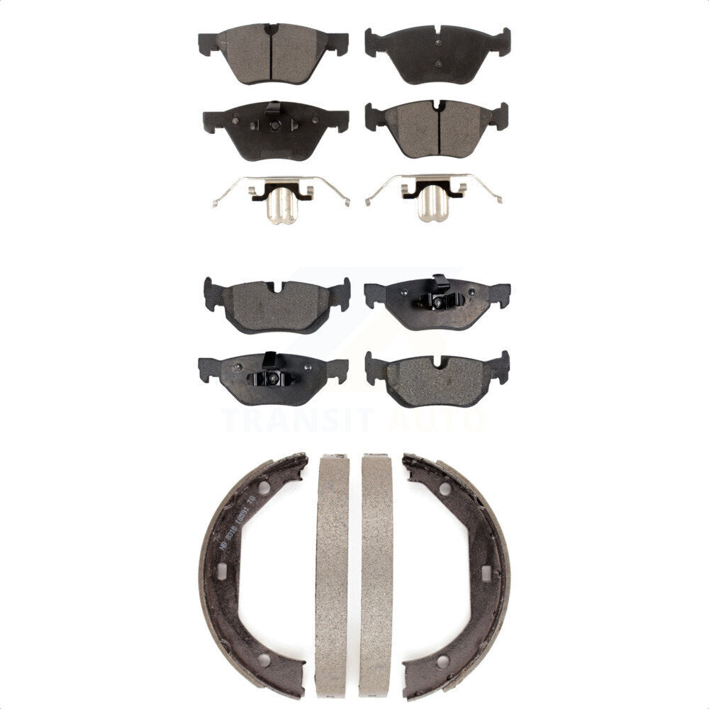 Transit Auto KFN-100492 Disc Brake Pad for 2006-2008 BMW 328xi, BMW 328i, BMW 325xi - Front and Rear