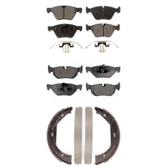 Transit Auto KFN-100492 Disc Brake Pad for 2006-2008 BMW 328xi, BMW 328i, BMW 325xi - Front and Rear