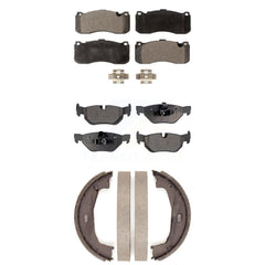 Transit Auto KFN-100493 Disc Brake Pad for 2013 BMW 328i - Front and Rear
