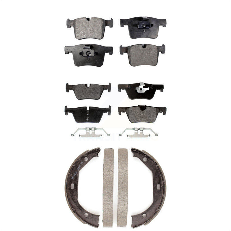 Transit Auto KFN-100494 Disc Brake Pad for 2013-2018 BMW 328d xDrive, BMW 320i xDrive - Front and Rear
