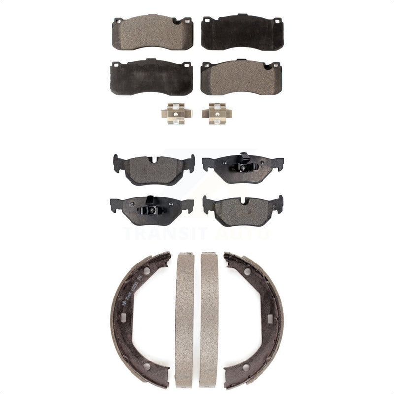 Transit Auto KFN-100495 Disc Brake Pad for 2013 BMW 328i - Front and Rear
