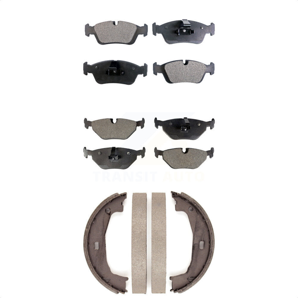 Transit Auto KFN-100496 Disc Brake Pad for 2000-2008 BMW Z4, BMW 320i and More - Front and Rear