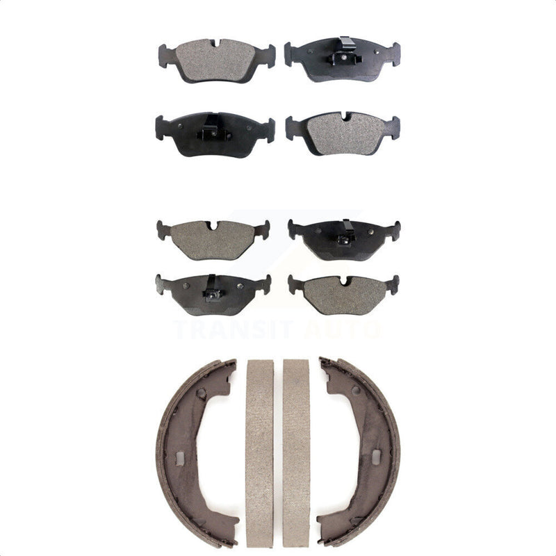 Transit Auto KFN-100496 Disc Brake Pad for 2000-2008 BMW Z4, BMW 320i and More - Front and Rear