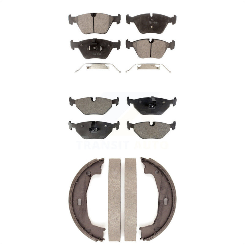 Transit Auto KFN-100497 Disc Brake Pad for 2006-2008 BMW Z4 - Front and Rear