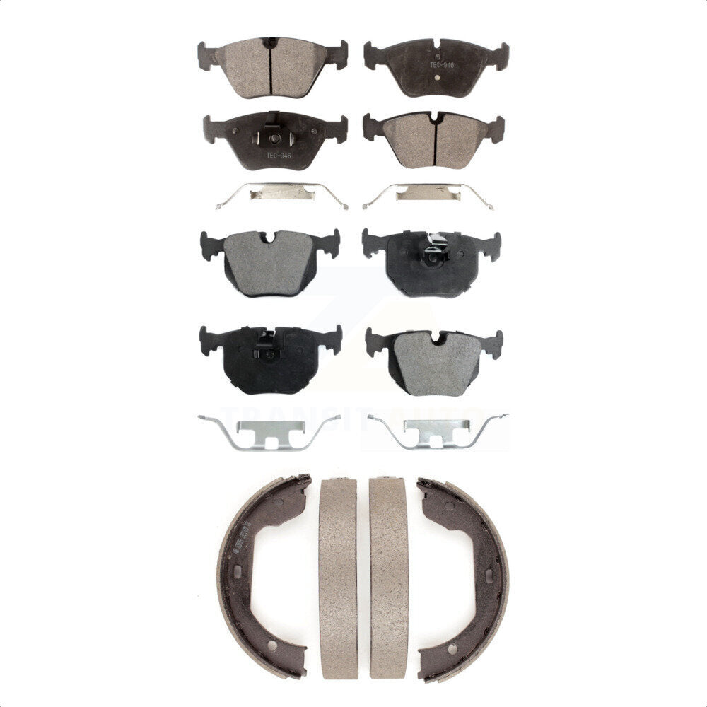 Transit Auto KFN-100498 Disc Brake Pad for 2004-2010 BMW Z4, BMW M3, BMW X3 - Front and Rear