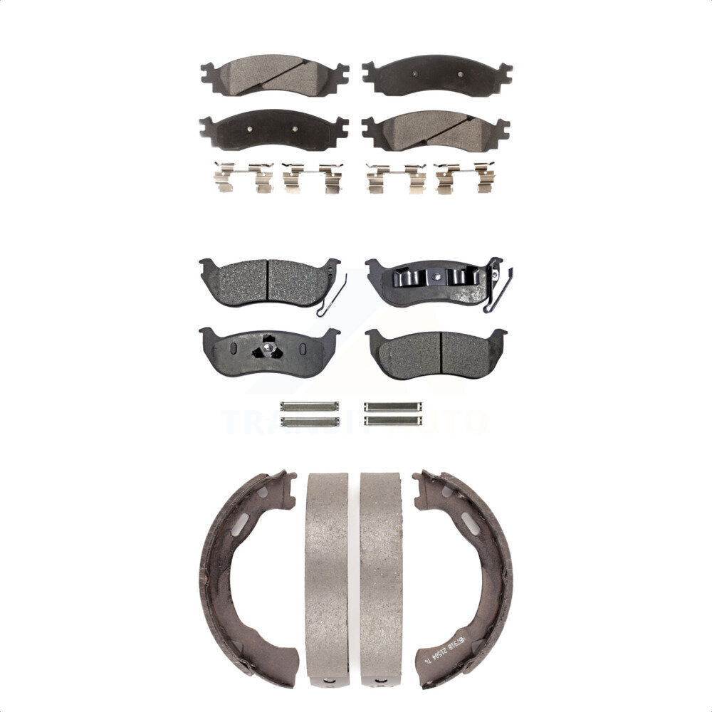 Transit Auto KFN-100499 Disc Brake Pad for 2006-2010 Mercury Mountaineer, Ford Explorer Sport Trac, Ford Explorer - Front and Rear